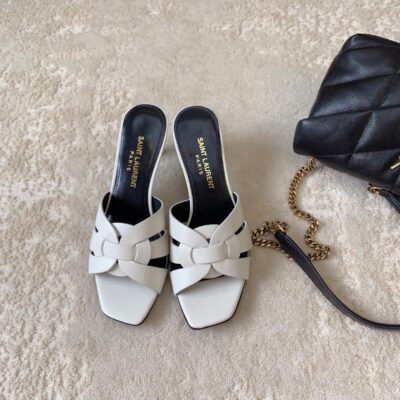 YSL 2023 New Heel Sandals
