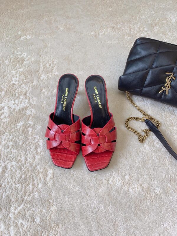 YSL 2023 New Heel Sandals