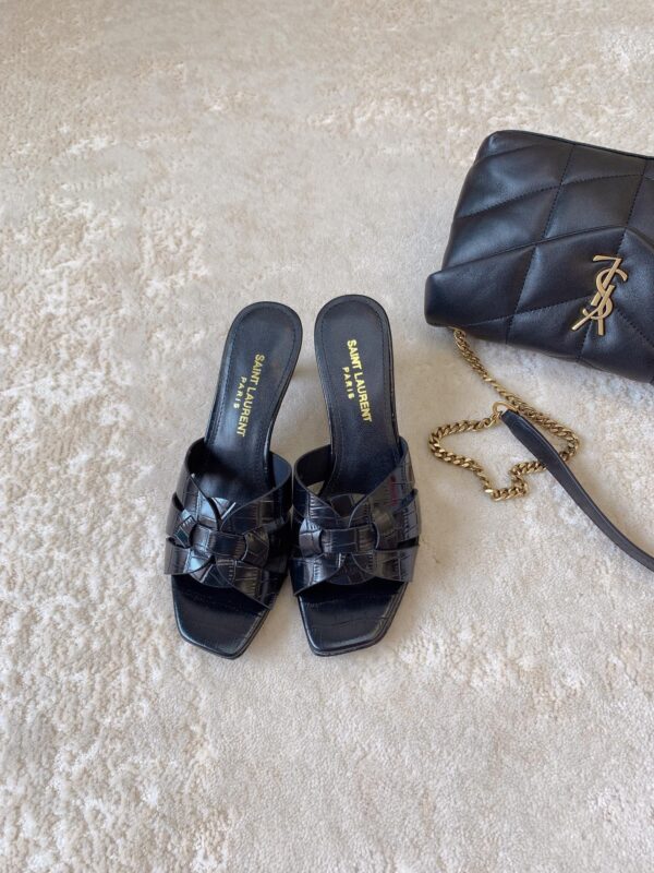 YSL 2023 New Heel Sandals