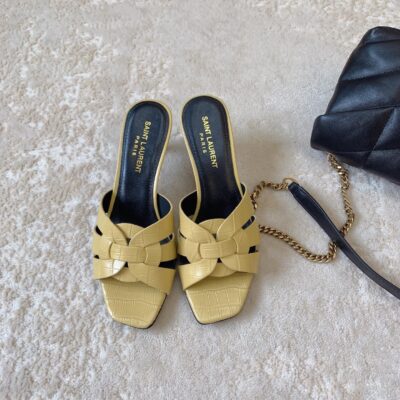 YSL 2023 New Heel Sandals