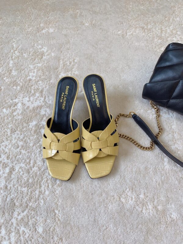 YSL 2023 New Heel Sandals