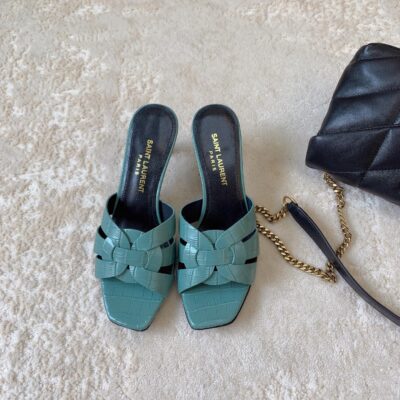 YSL 2023 New Heel Sandals