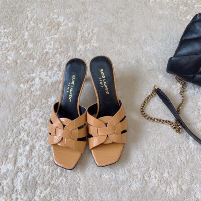 YSL 2023 New Heel Sandals