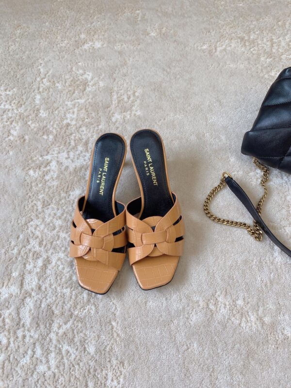 YSL 2023 New Heel Sandals