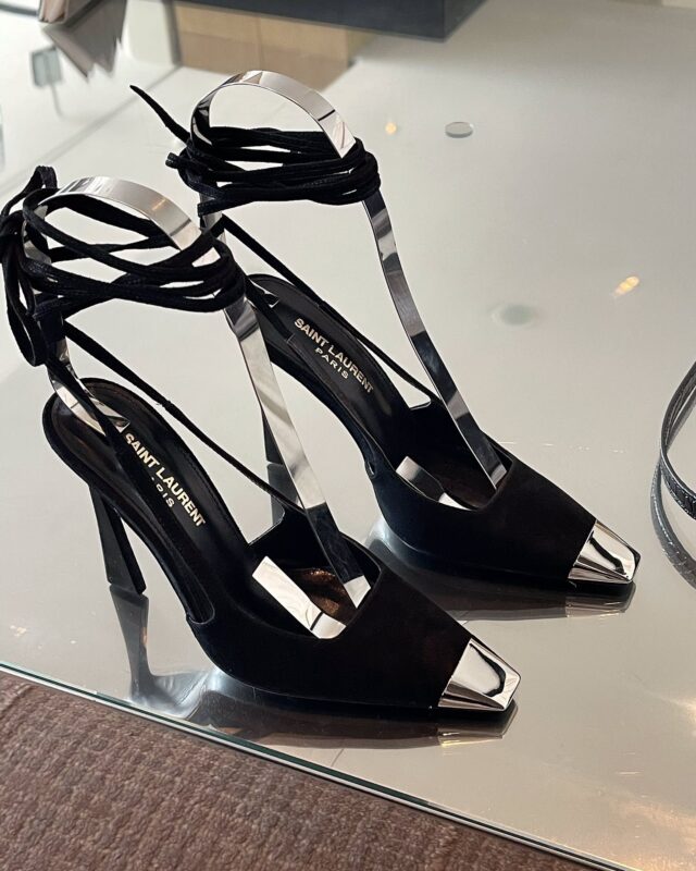 YSL 2023 New High-heeled Sandals