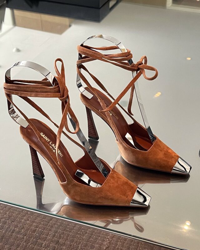YSL 2023 New High-heeled Sandals