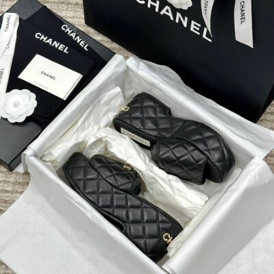Chanel 2023 New Wedge Sandals