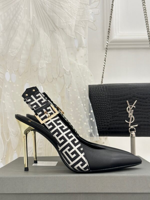 Balmain 2023 New Classic High-heel Sandals