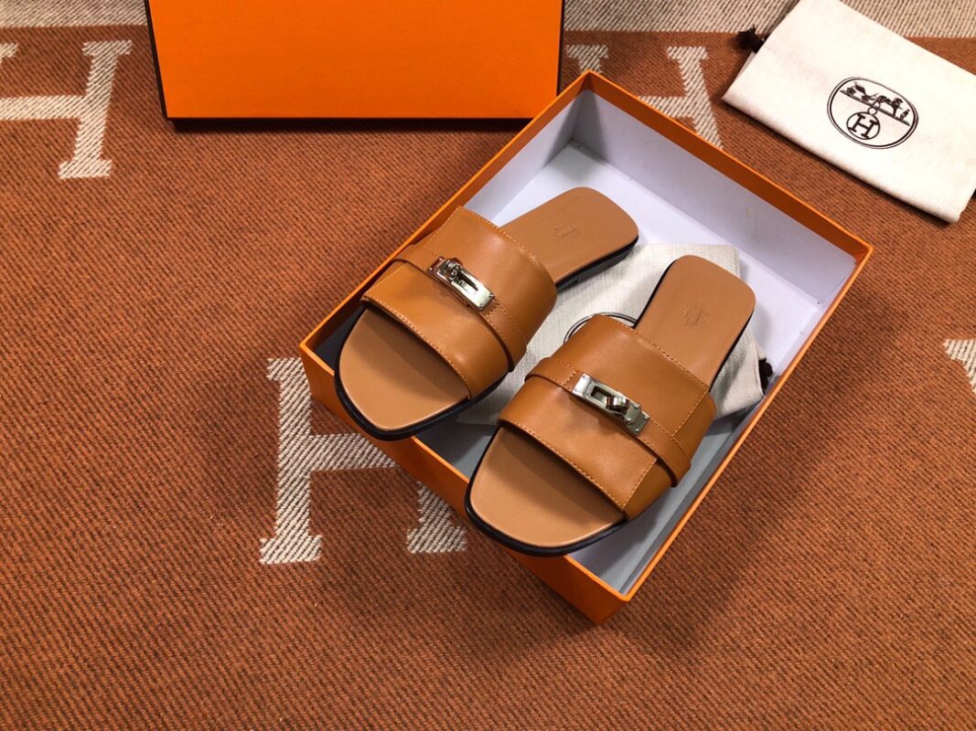 Hermes New Kelly Sandals (fully handmade)