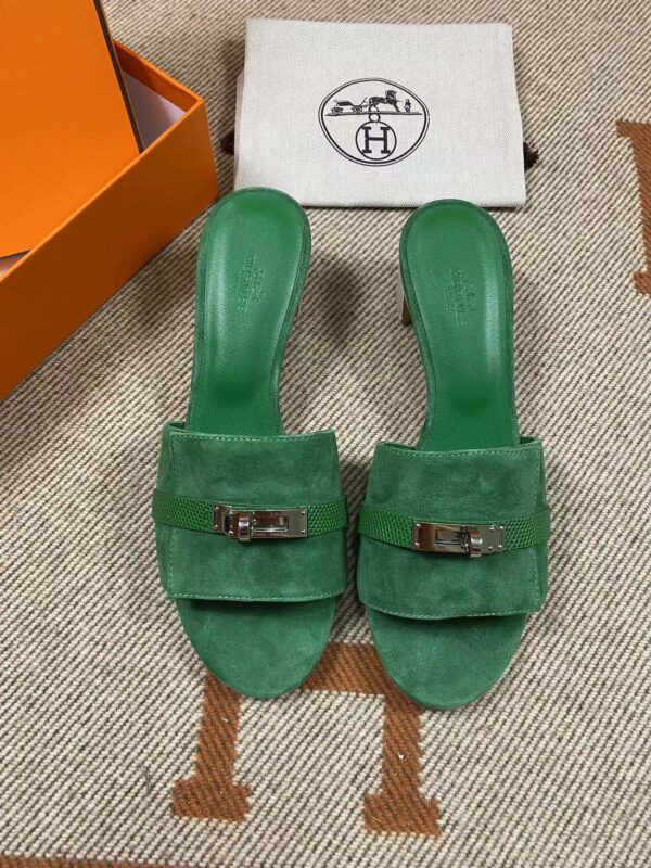 Hermes New Kelly Sandals (fully handmade)