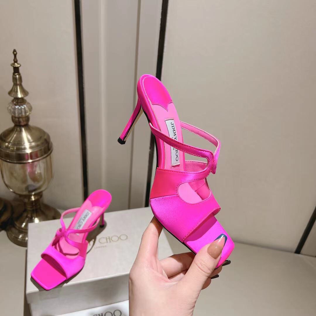 Jimmy Choo 2023 New High-heeled Sandals - Image 4