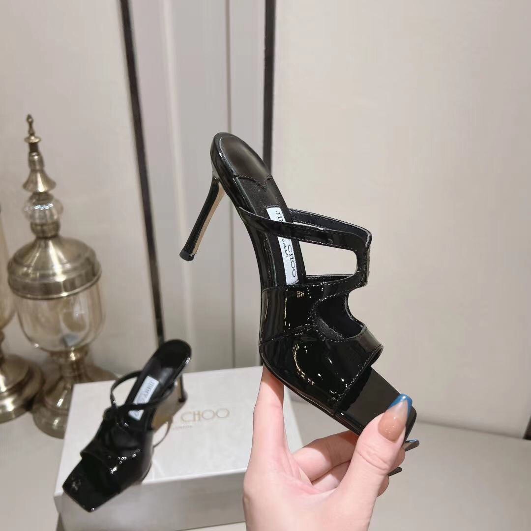 Jimmy Choo 2023 New High-heeled Sandals - Image 7