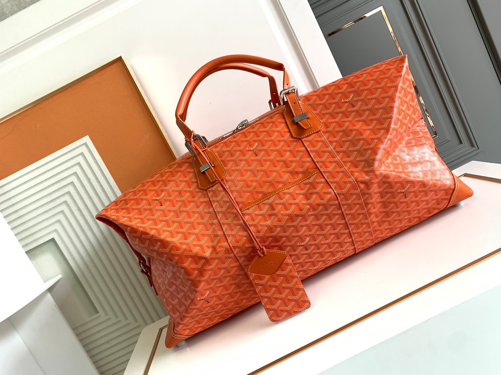 img_7301 Goyard Boeing Travel Bag 55 - Image 1