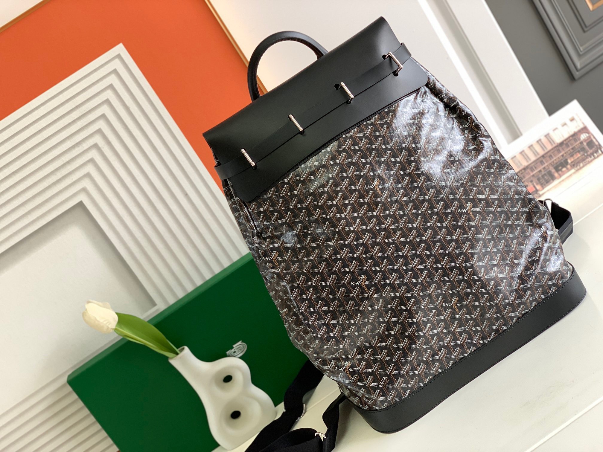 Goyard shop steamer bag