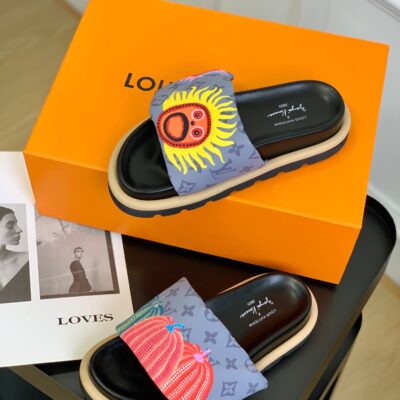 Louis Vuitton 2023 Unisex Slippers