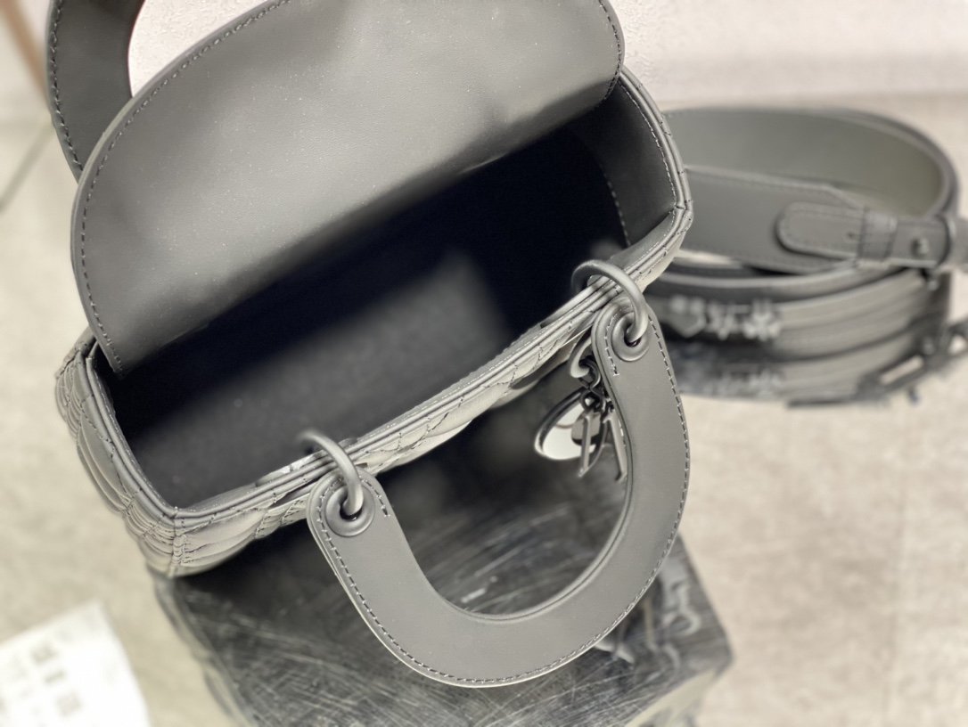 Dior Matte Leather Mini Bag - Image 7