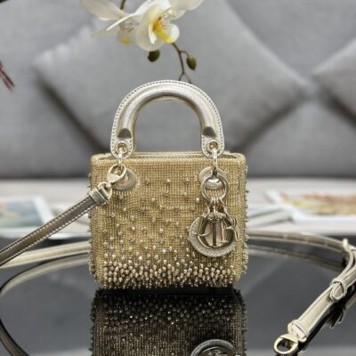 Lady Dior Mini Embroidery Bag