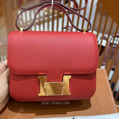 Constance 18 in Red Epsom GHW