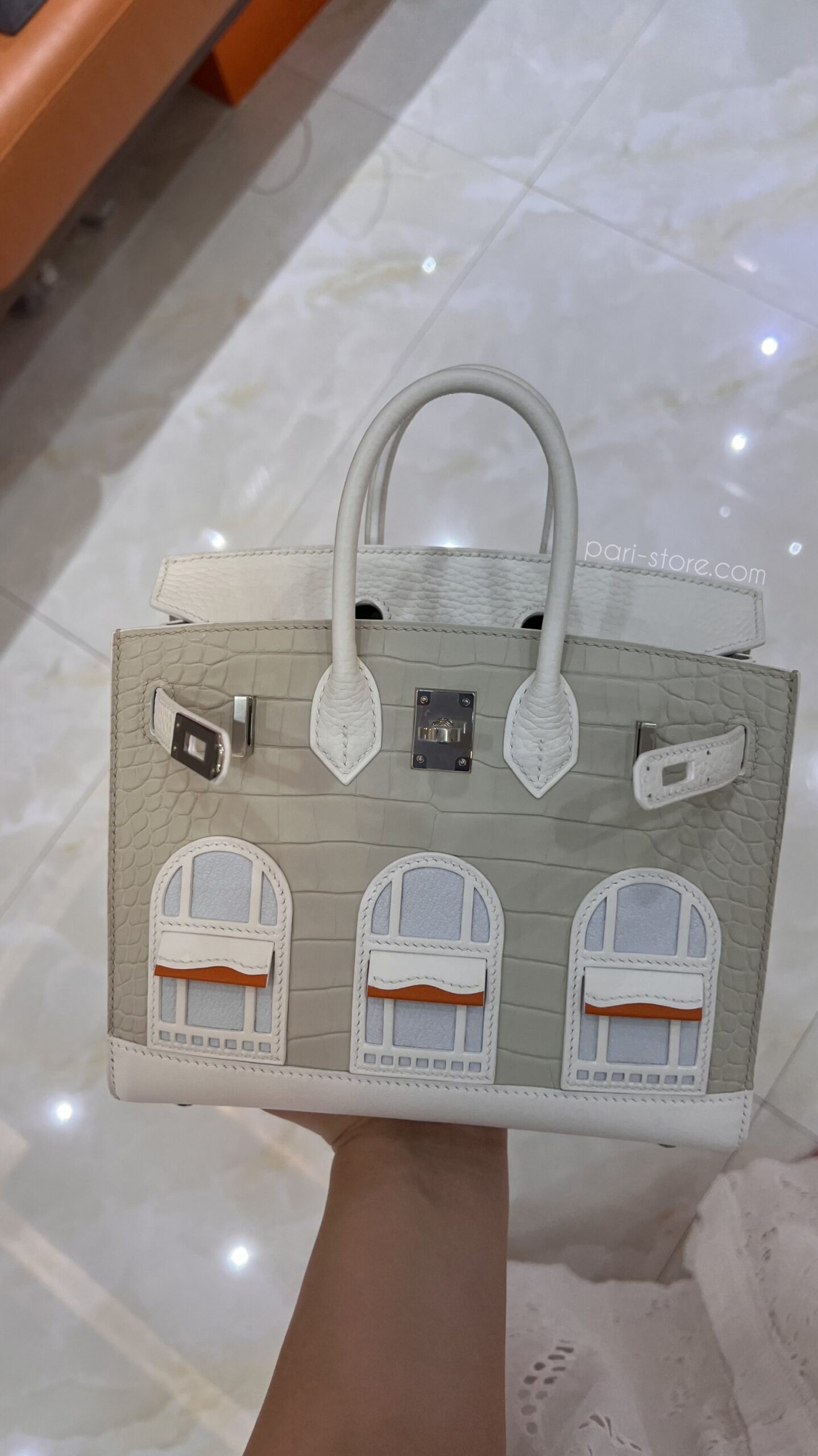 1000021934-1-scaled.jpg Birkin Faubourg in Craie Epsom&Croco PHW - Image 1