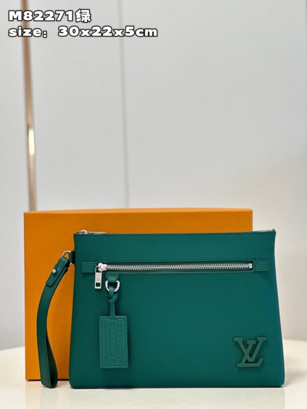 Louis Vuitton Aerogram Takeoff Clutch Bag