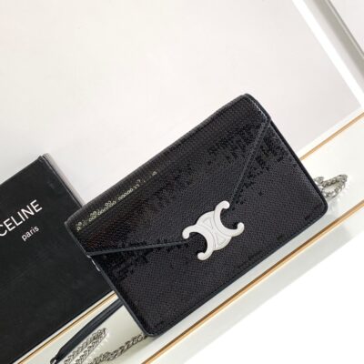 Celine Sequined Leather WOC