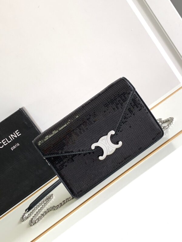 Celine Sequined Leather WOC