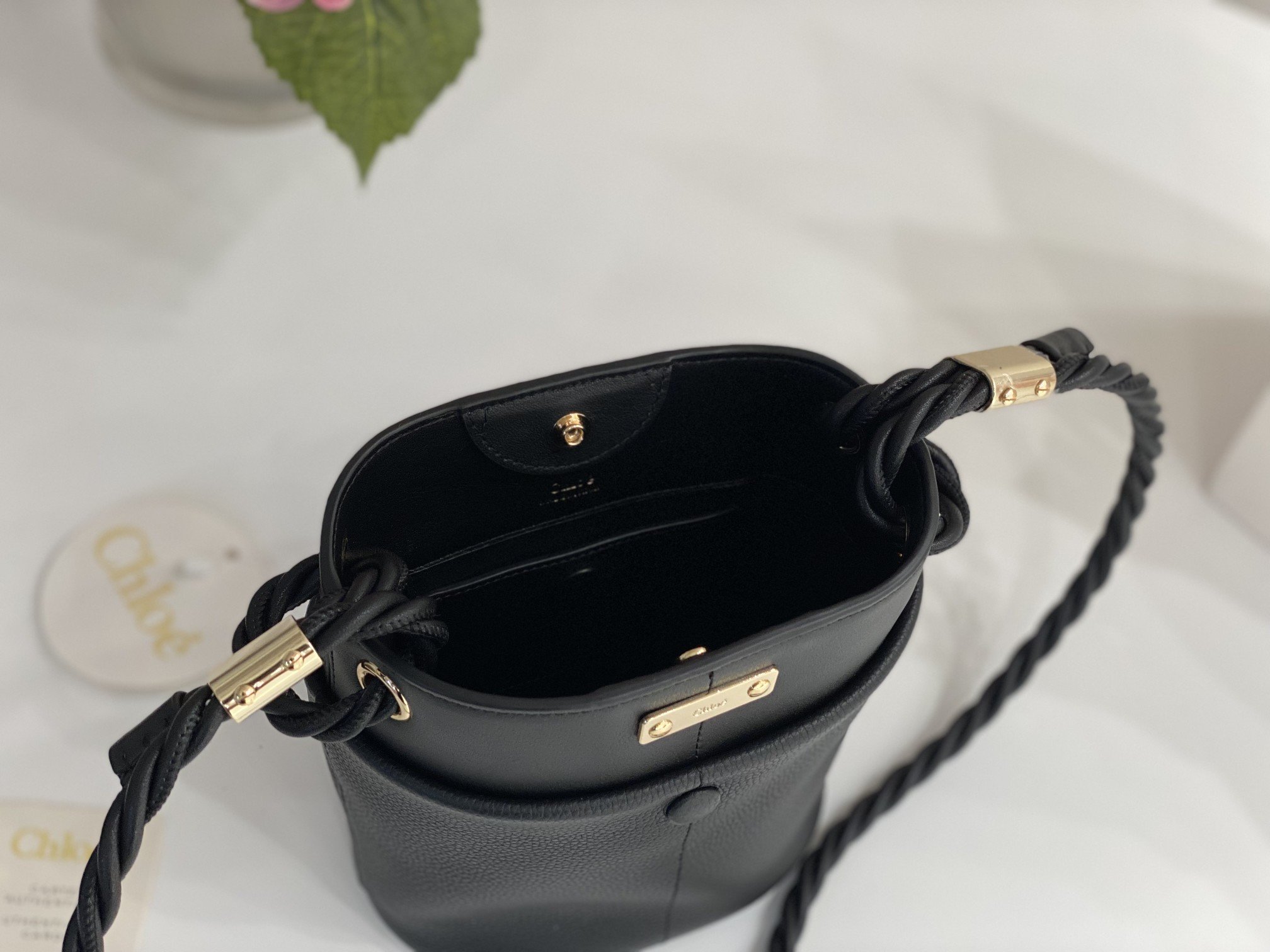 Chloe Key Bucket Bag - Image 3
