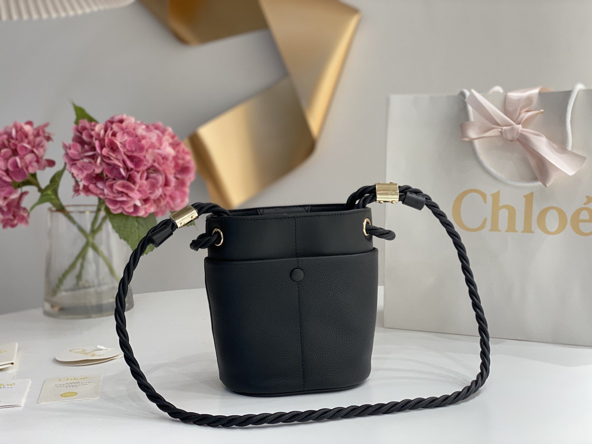 Chloe Key Bucket Bag - Image 2