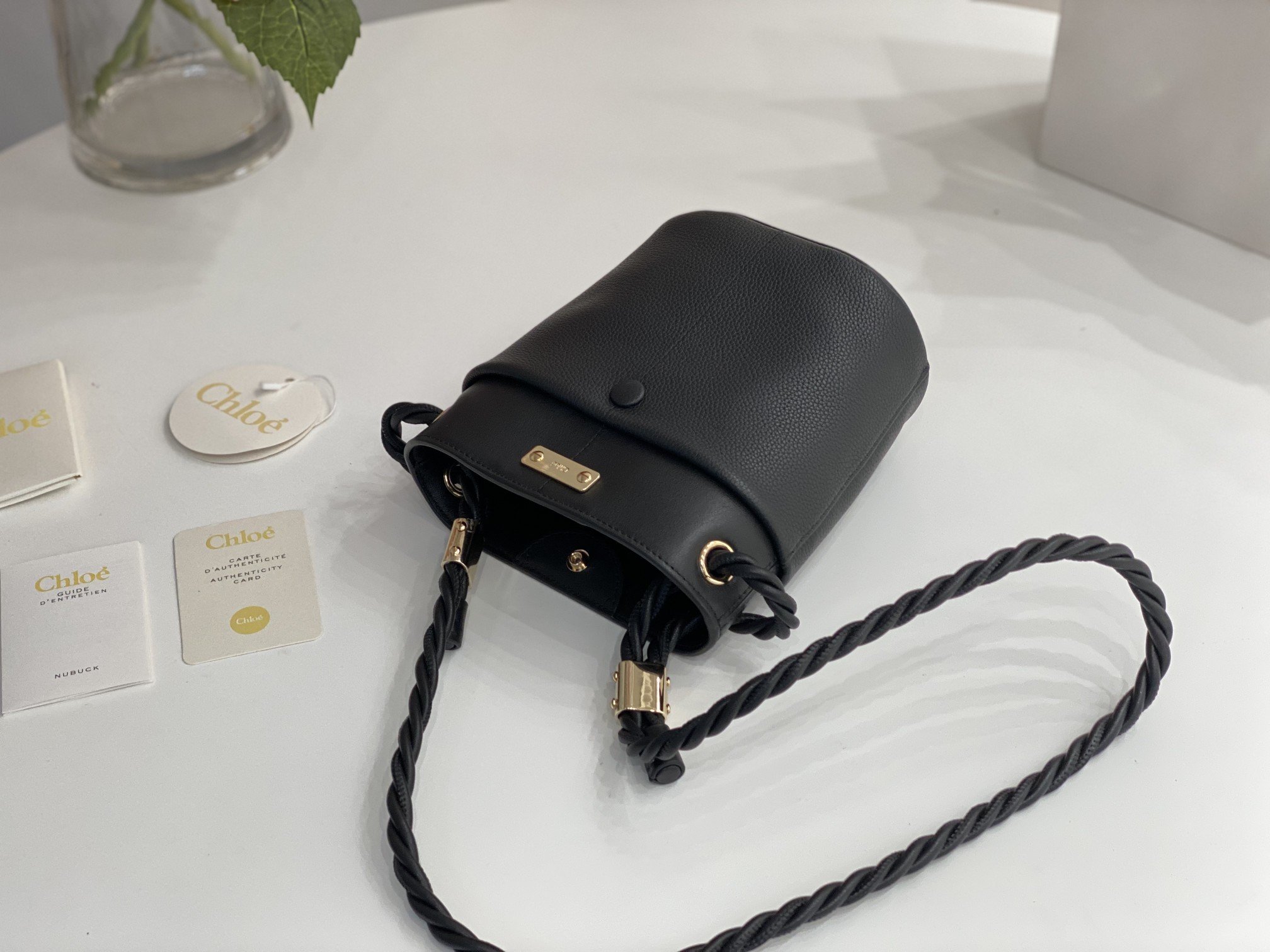 Chloe Key Bucket Bag - Image 9
