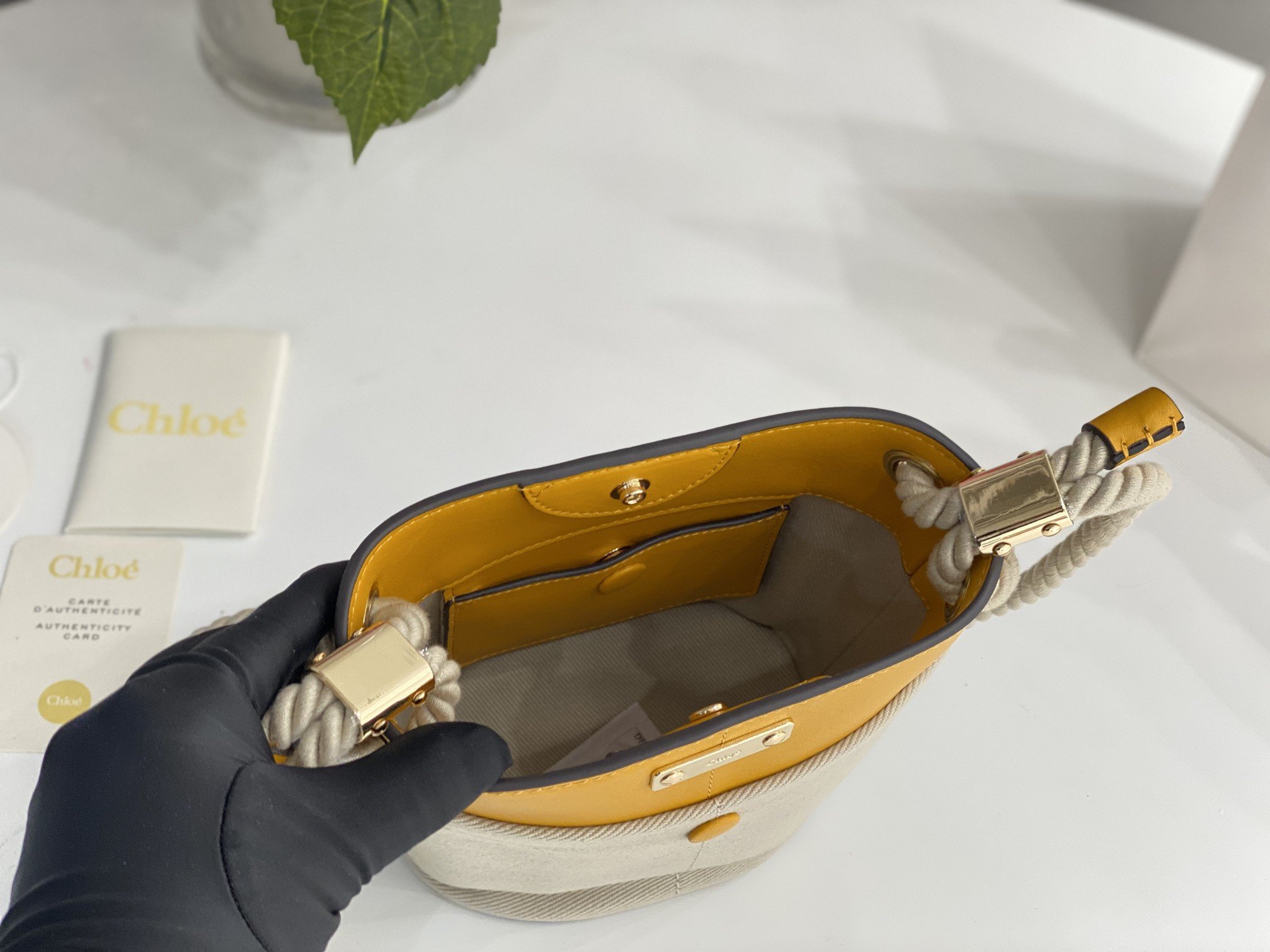 Chloe Key Bucket Bag - Image 9