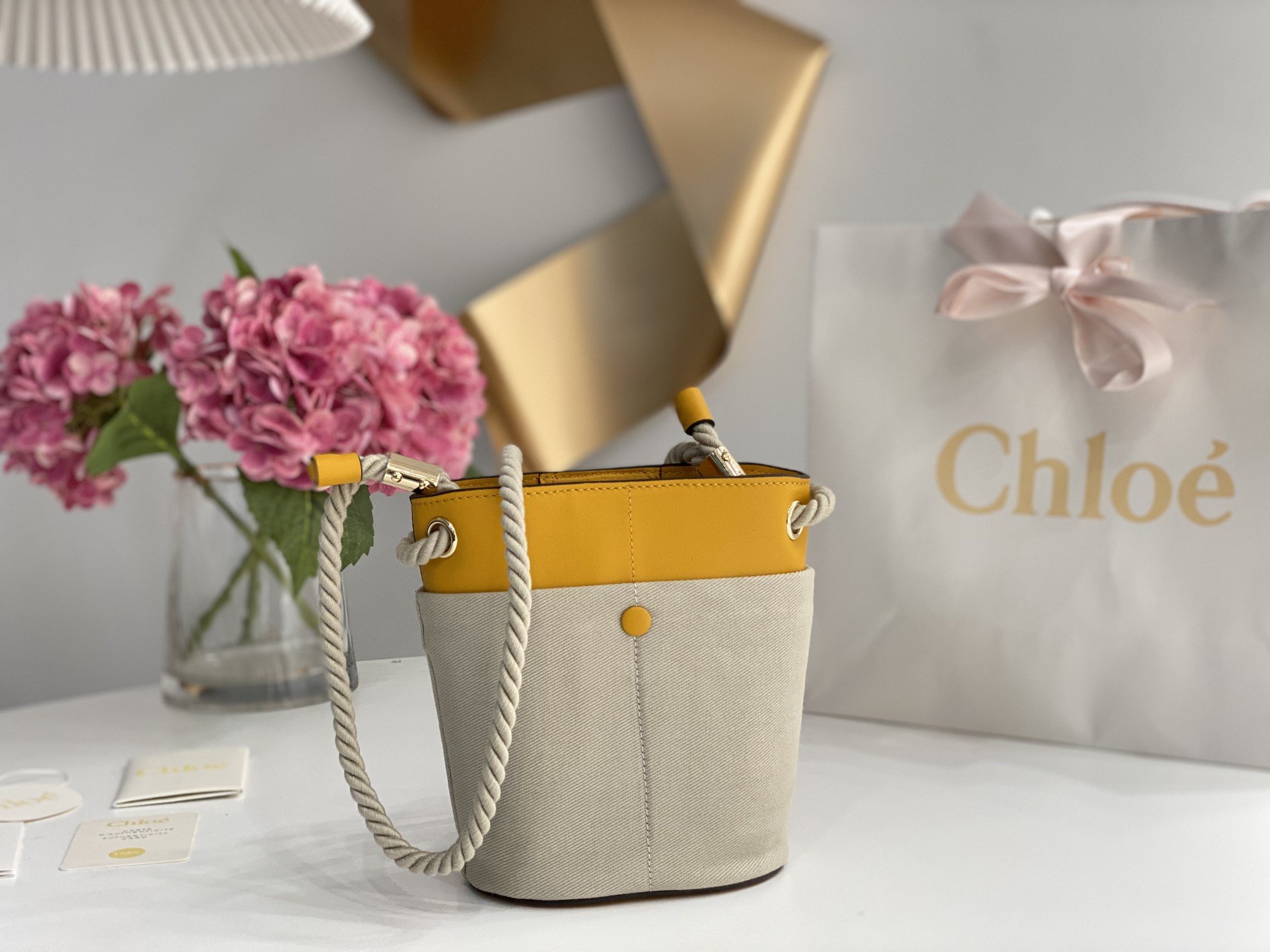 Chloe Key Bucket Bag - Image 2
