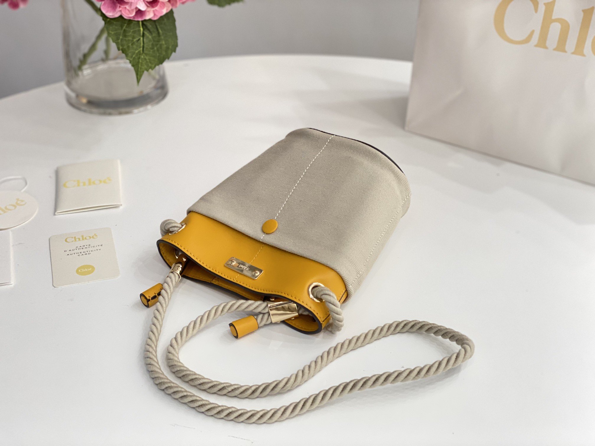 Chloe Key Bucket Bag - Image 4