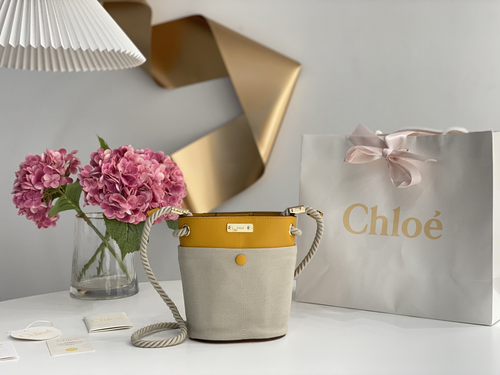 Chloe Key Bucket Bag