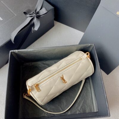 YSL SADE Mini Round Tube Handbag