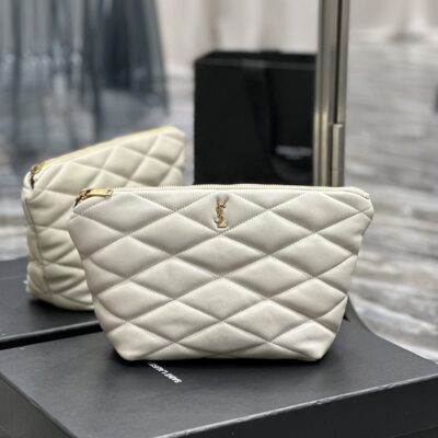 YSL SADE Quilted Clutch