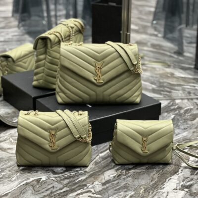 YSL Loulou Bags in Avocado Green Color