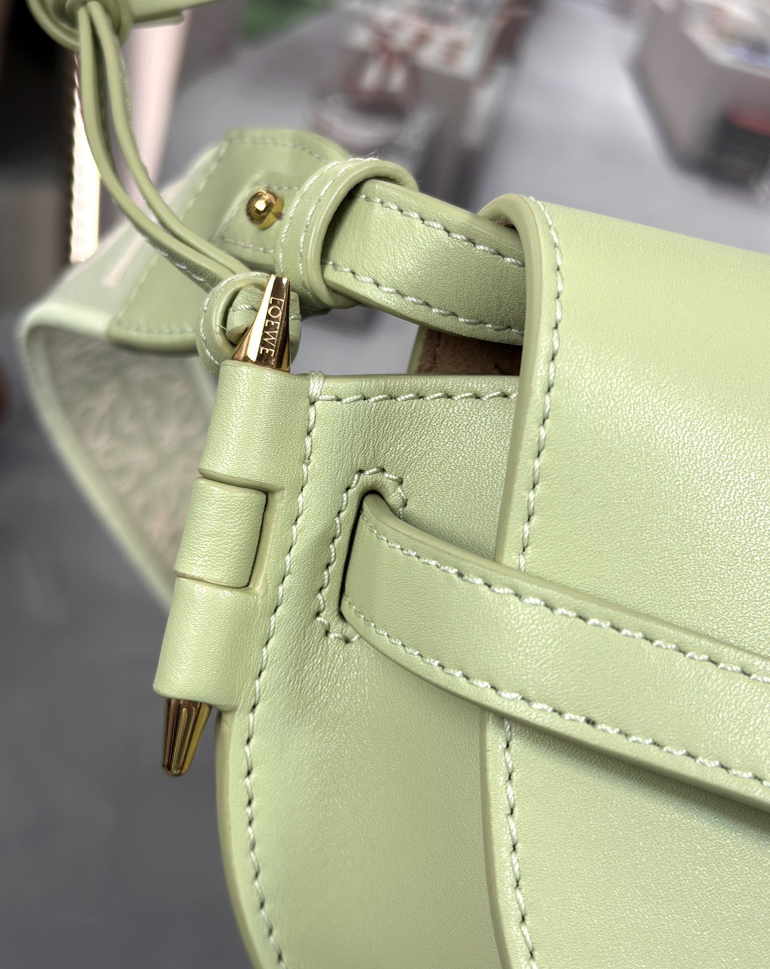 Loewe Mini Gate Dual Saddle Bag - Image 4