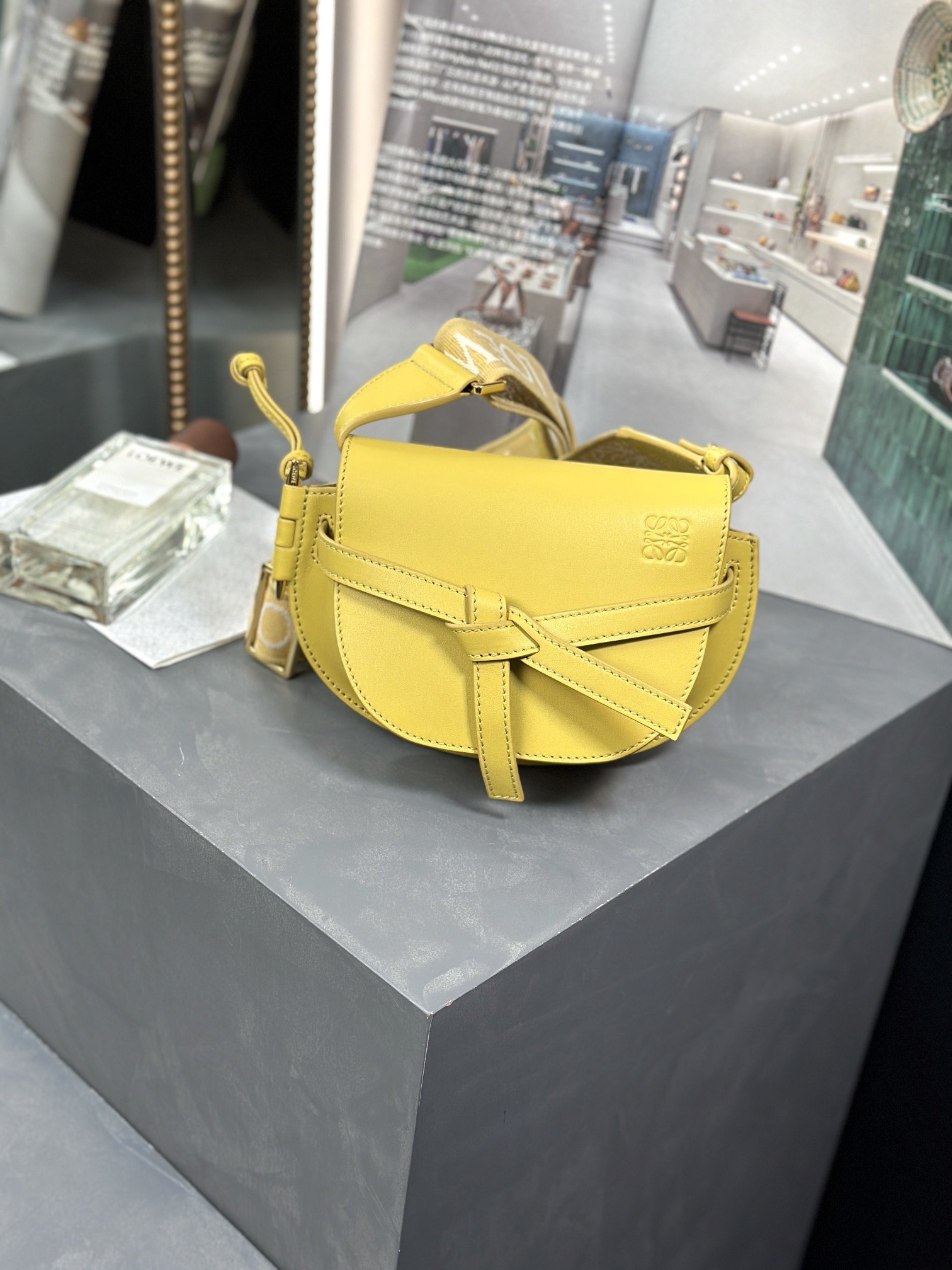 Loewe Mini Gate Dual Saddle Bag