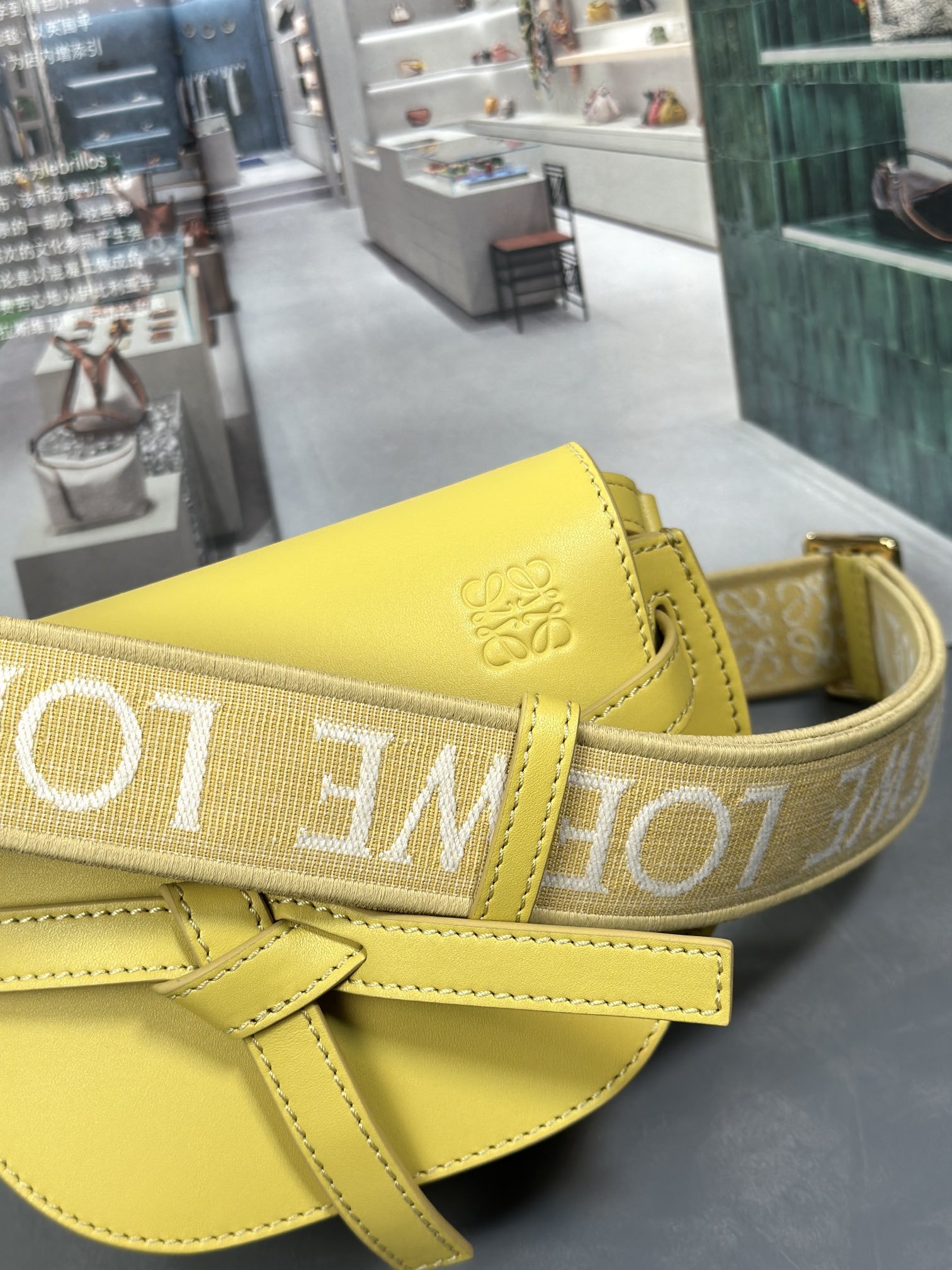 Loewe Mini Gate Dual Saddle Bag - Image 7