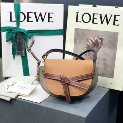 Loewe Dual Mini Gate Saddle Bag