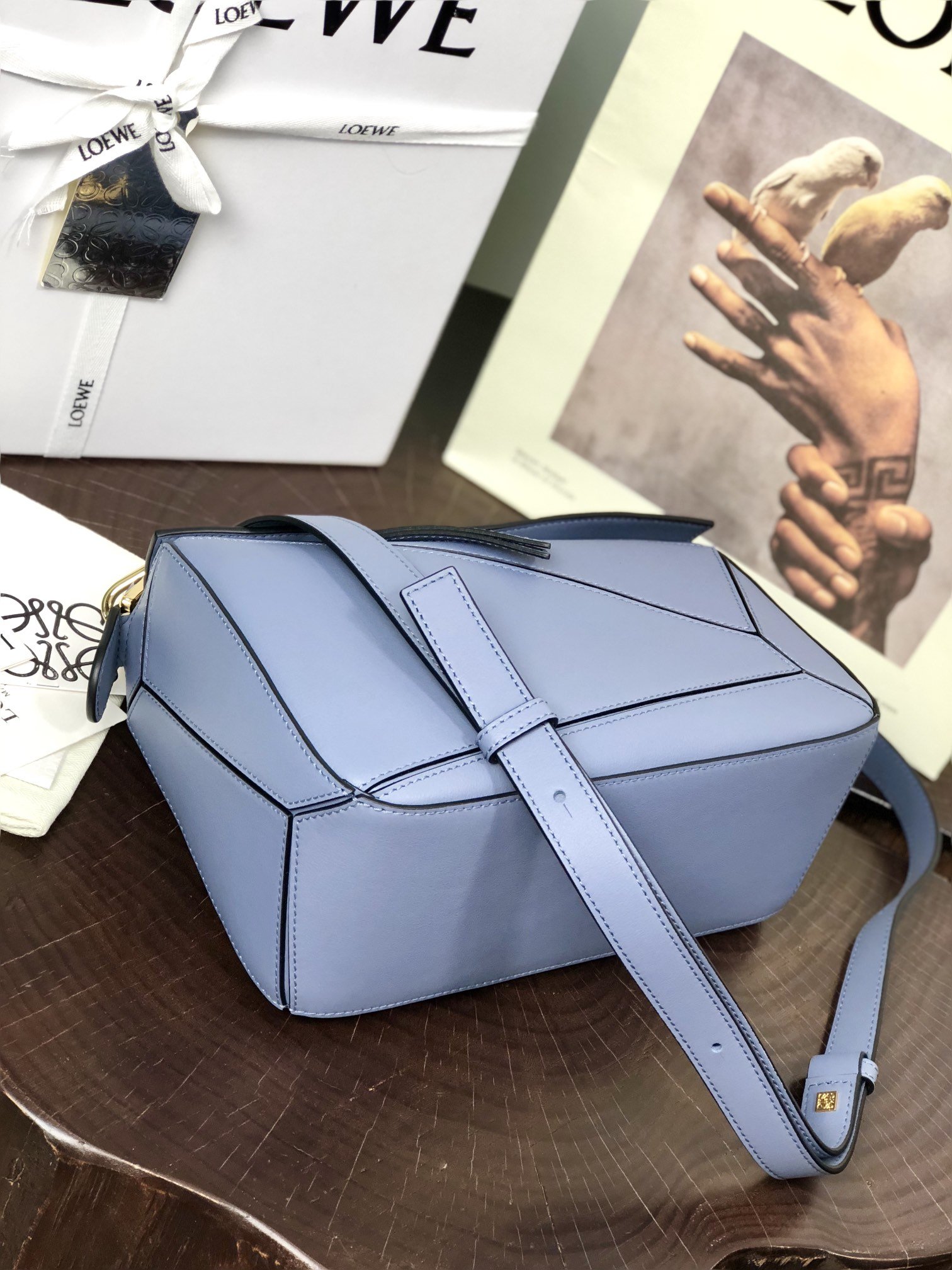 Loewe Classic Puzzle Geometric Small Handbag - Image 3