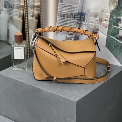 Loewe Puzzle Edge Knitting Bag