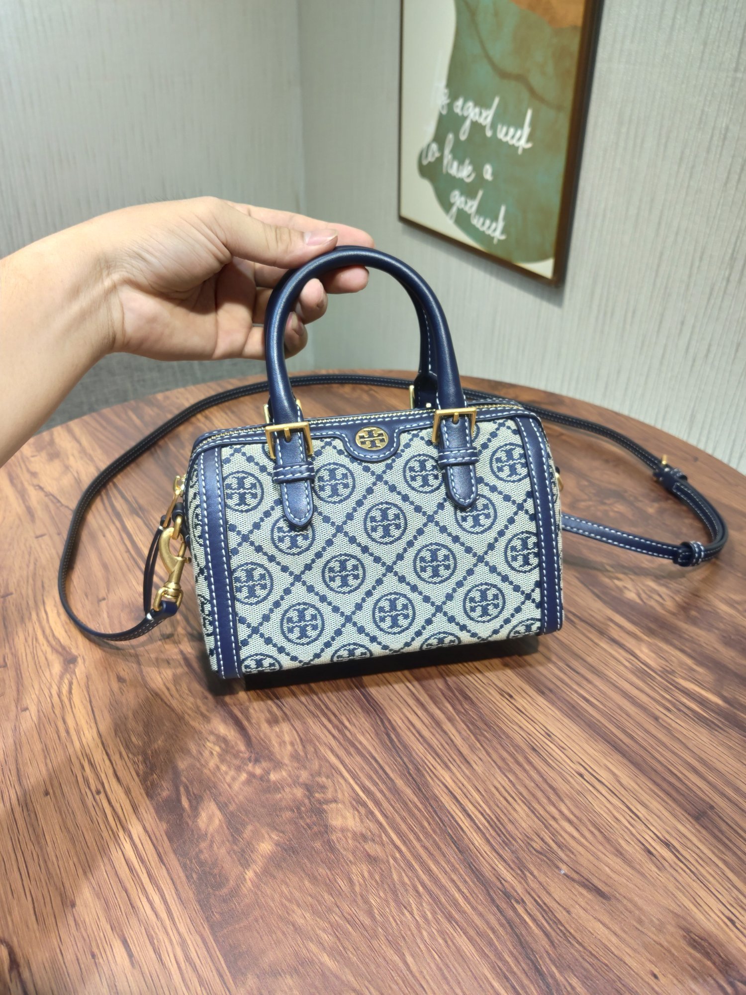 1000024767.jpg Tory Burch Monogram Mini Bag - Image 1