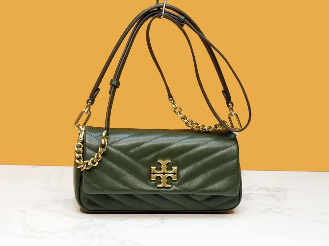 Tory Burch Kira Chevron Small Flap Shoulder Messenger Bag