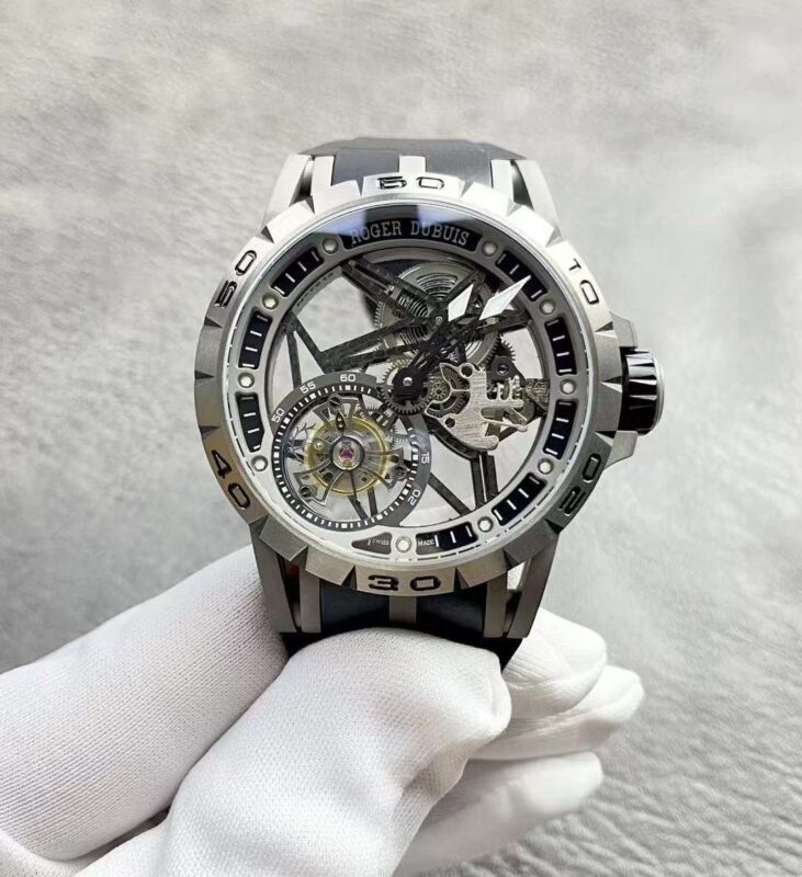 Roger Dubuis Horloger Genevois Steel Watch