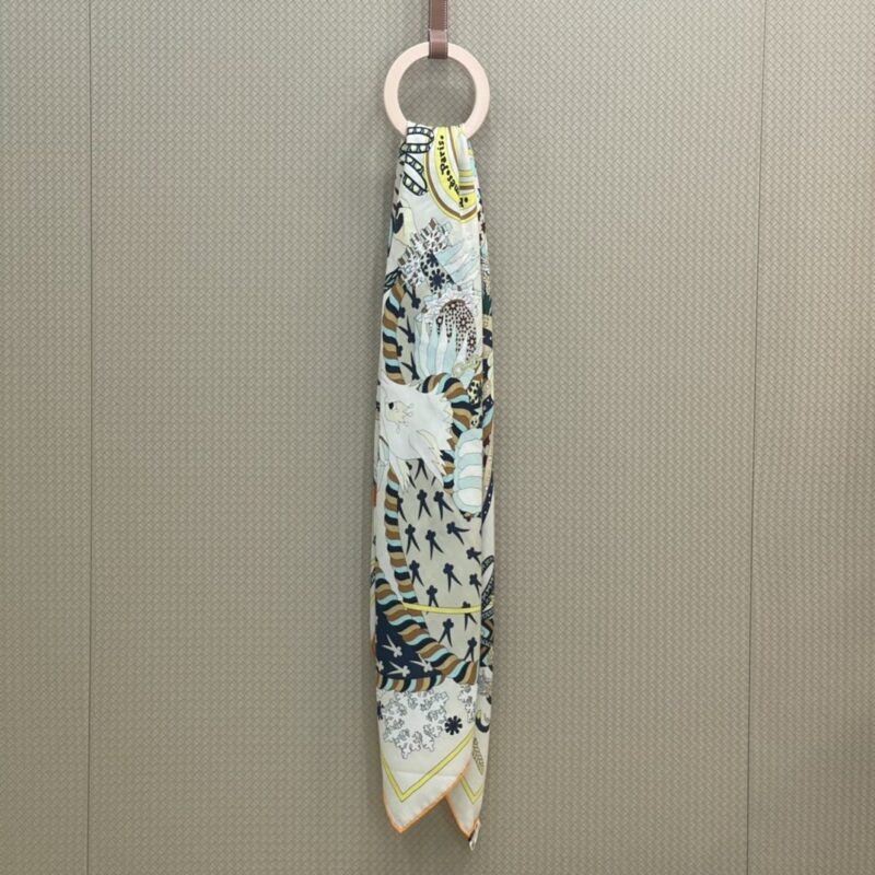 Hermes Four Seasons Crownless Scarf