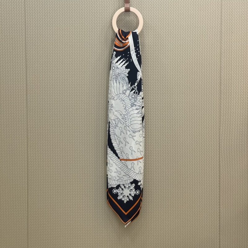 Hermes Silk Scarf