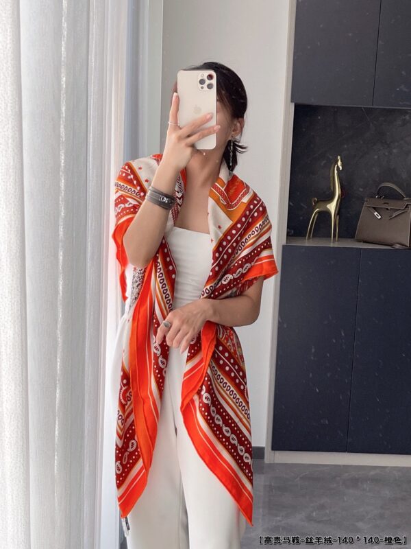 Hermes Silk Scarf