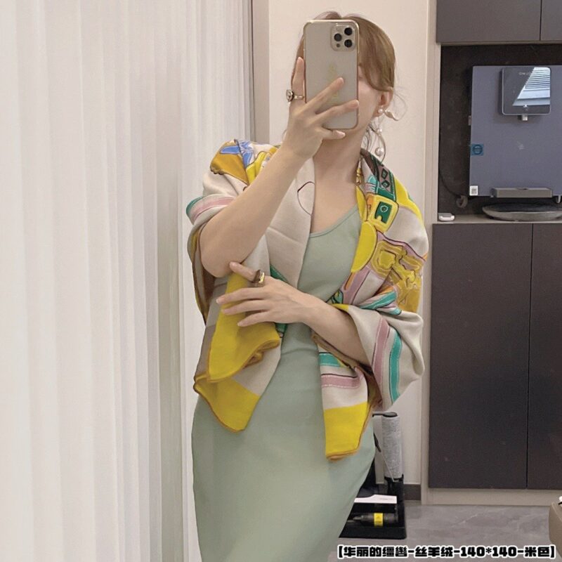 Hermes Gorgeous Bridle Scarf