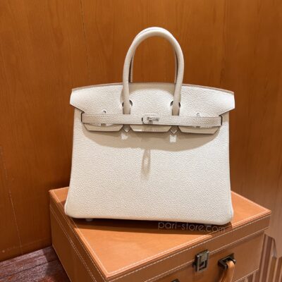 Birkin 30 in Blanc Togo PHW